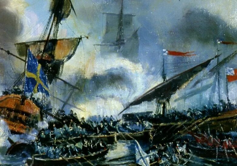 Сражение при Гренгаме. 1720 Год. Битва у острова Гренгам 1720. Сражение при Гренгаме 27 июля 1720 года. Шведская эскадра