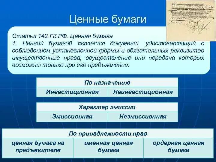 Вексель ценная бумага гк рф. Ценными бумагами признаются документы удостоверяющие. Ст 142 ГК РФ. Ценные бумаги. Ценные бумаги ГК РФ.