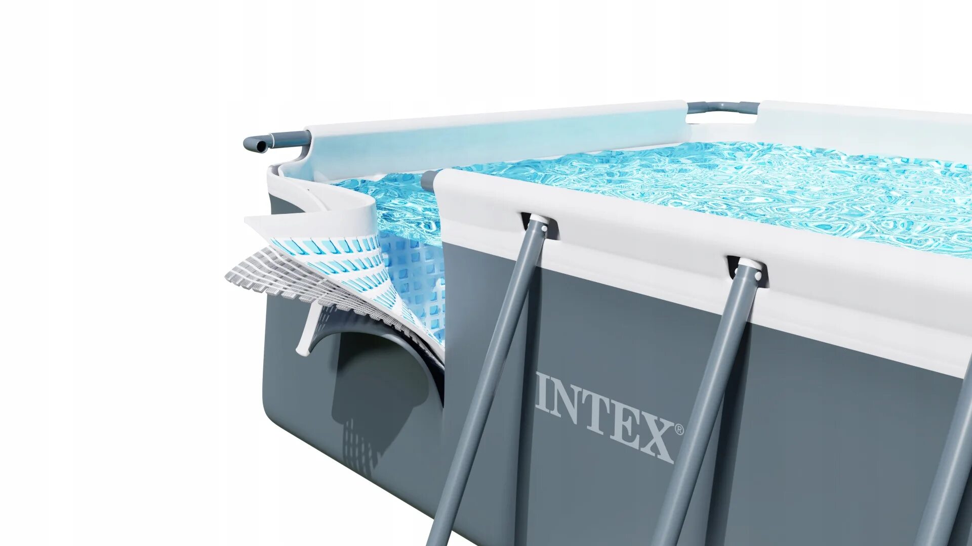 Чаша для бассейна intex frame. 732 х 366 х 132 см rectangular ultra xtr frame pool intex. каркасный бассейн ultra xtr frame 732х366х132см. каркасный бассейн ultra frame 975х488х132см. бассейн intex ultra xtr rectangular frame 26378, 975х132 см.