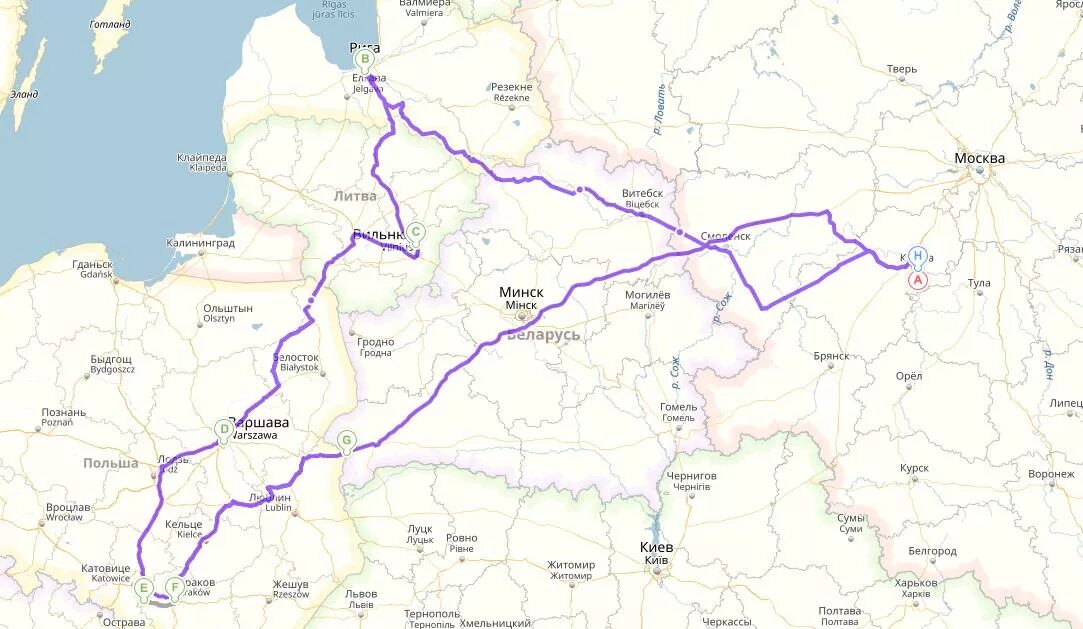 Брест вильнюс. Маршрут каунас/ калининград. Вильнюс москва трасса. Брест вильнюс. Литва беларусь латвия карта.