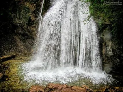Водопад джур джур в крыму карта