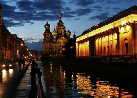 Полночь в санкт петербурге