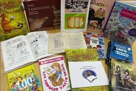 Обзор книжной выставки день библиотек