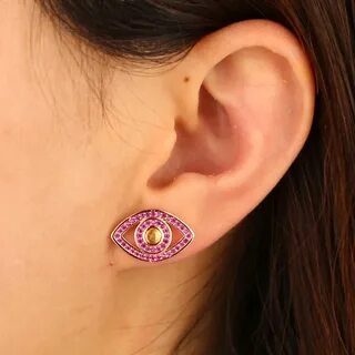 Серьги глаза