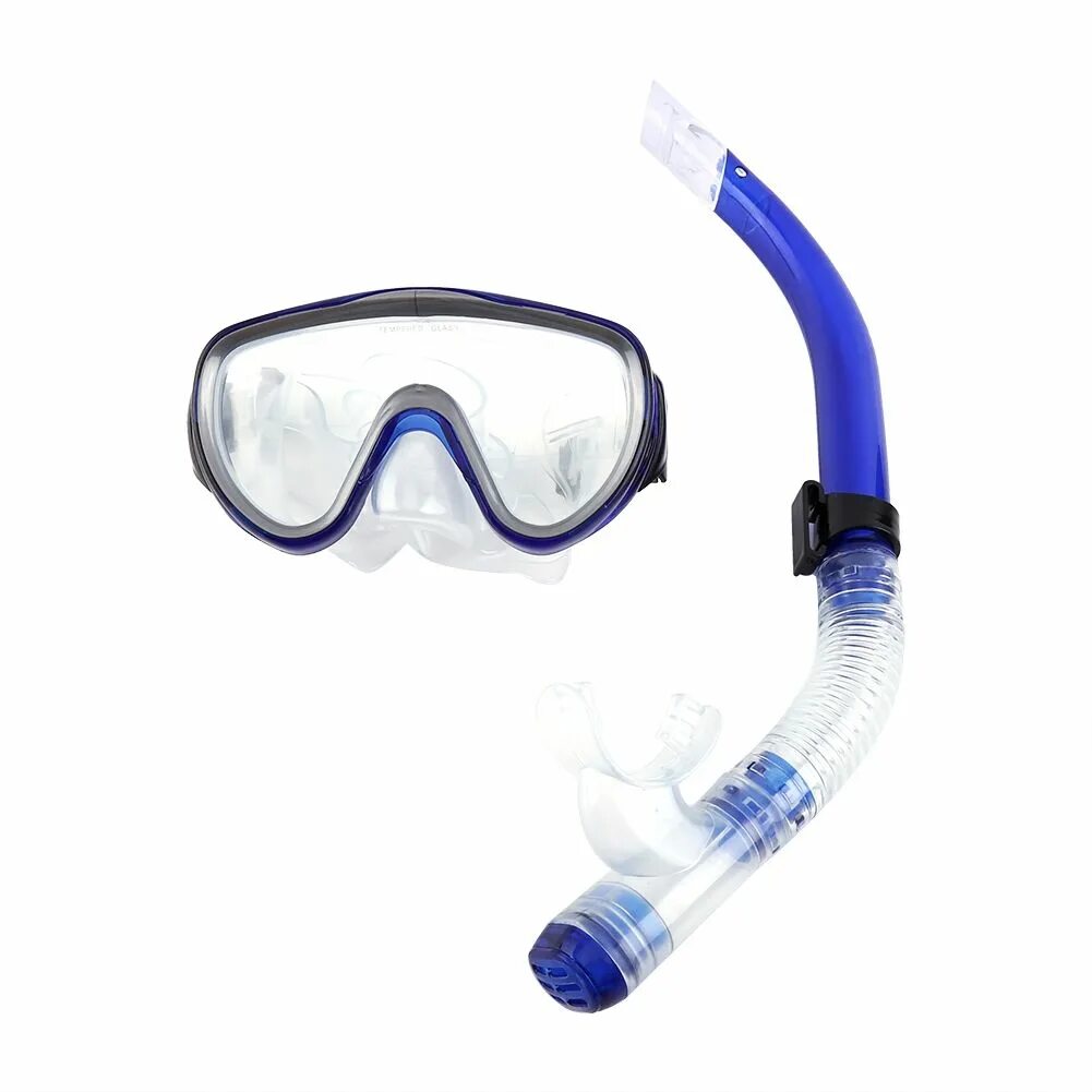 Маска для плавания Tempered Glass. Mask Snorkel Set PVC маска+трубка. Маска для подводного плавания Tempered Glass. Oceanic трубка для плавания. Купить подводную маску с трубкой