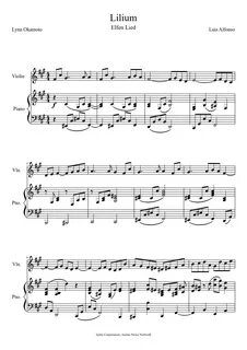 Lied lilium