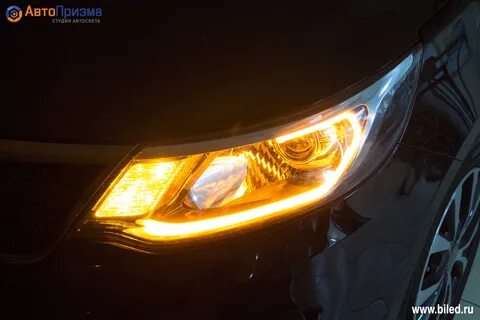 Установка светодиодных модулей в фары