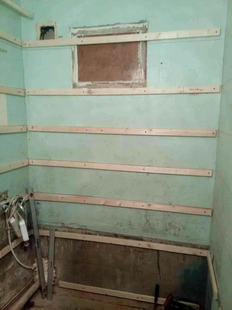 Как установить панель ванны