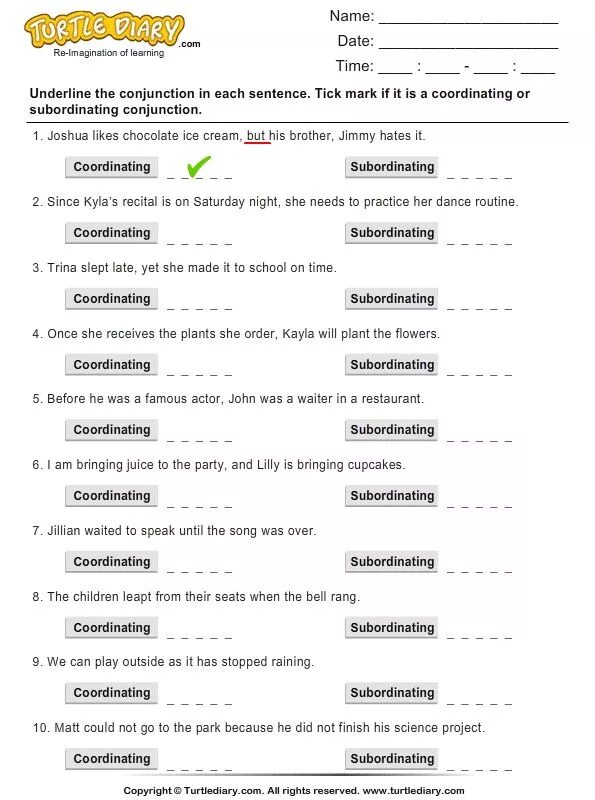 Underline what time do does