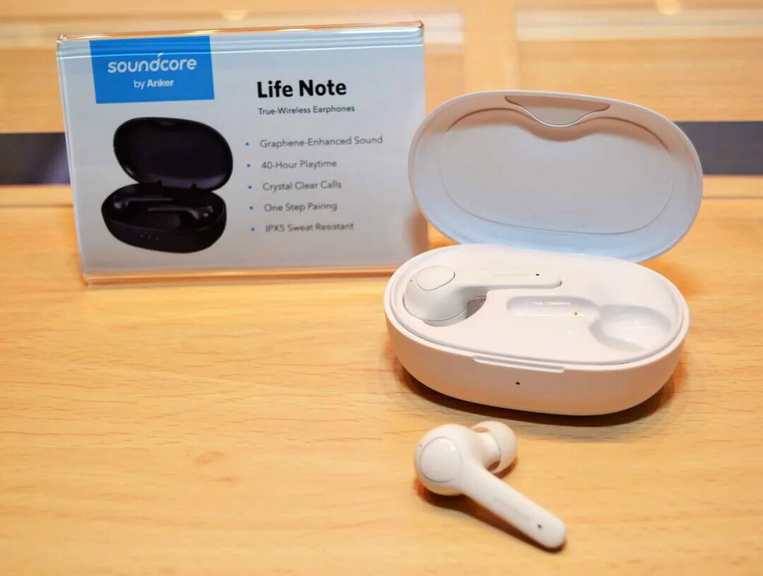 Life note e. Anker SOUNDCORE true-Wireless Earbuds Life p2 White. Anker SOUNDCORE Life Note (true-Wireless Earbuds/White). TWS SOUNDCORE Life Note. Наушники SOUNDCORE Life.