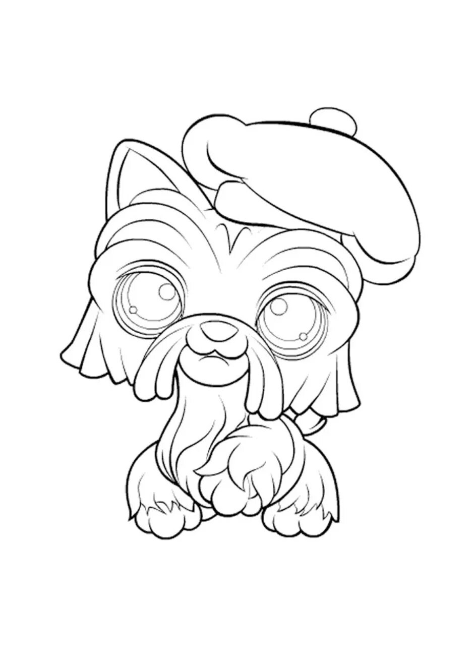 Распечатать раскраски пет