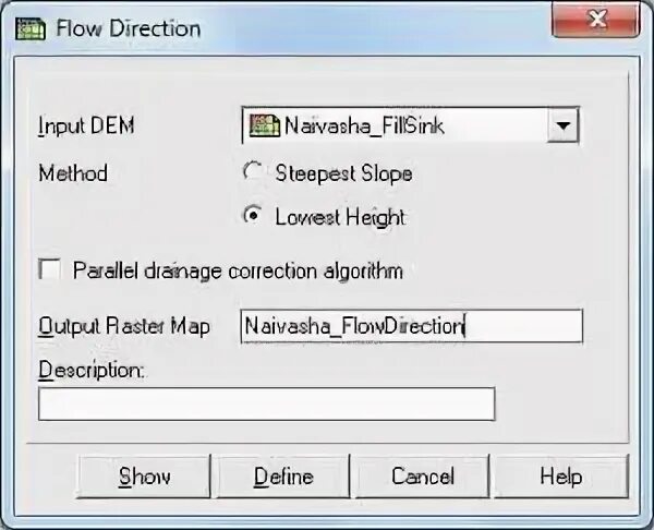 Direction input