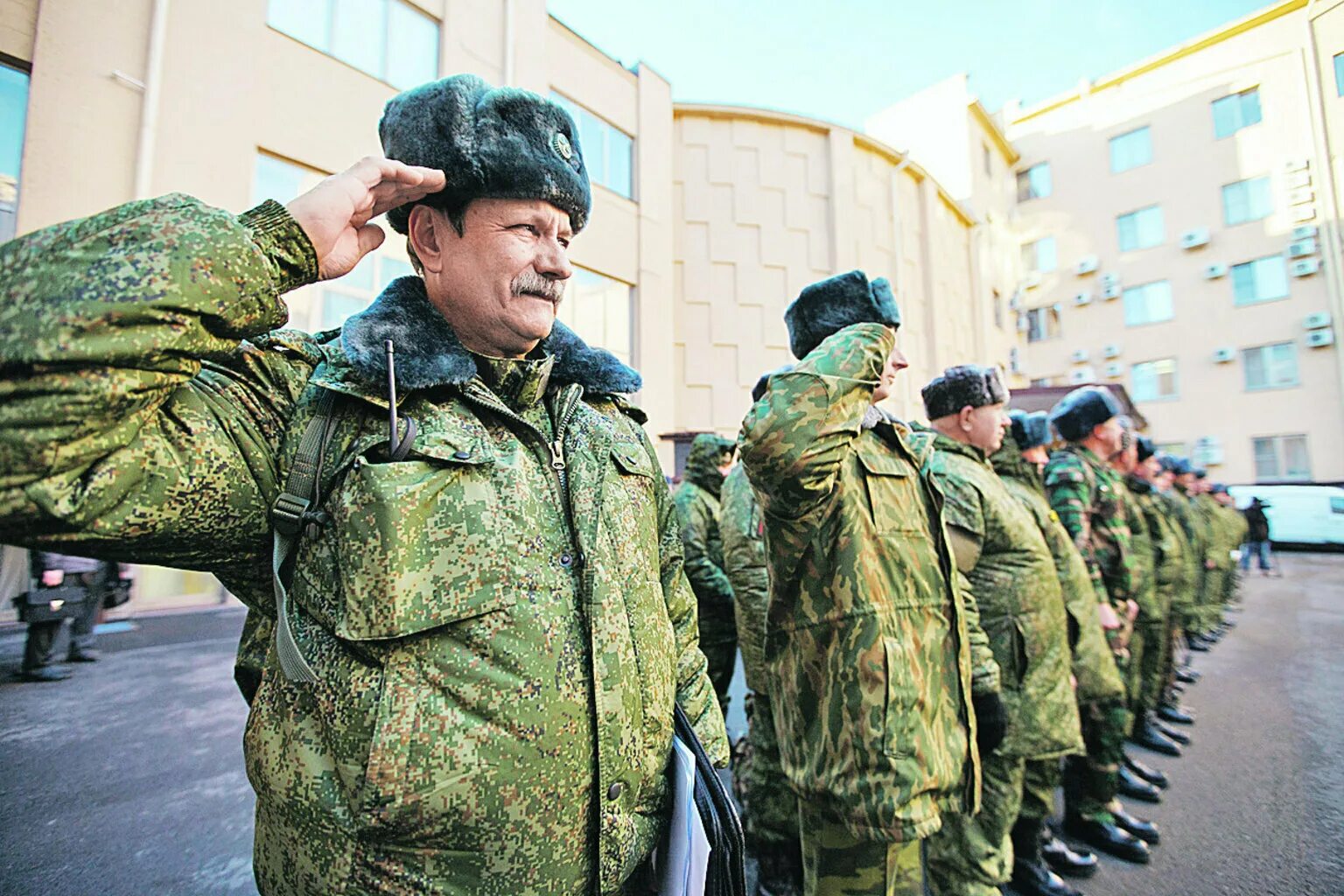 Мобилизация офицеров запаса