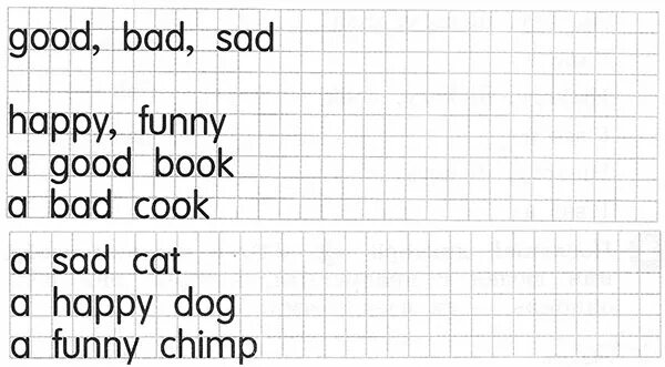 Good Bad Sad Happy funny. Good Bad Sad Happy funny упражнения. Английский язык напиши по строчке новые слова. Happy Sad funny.