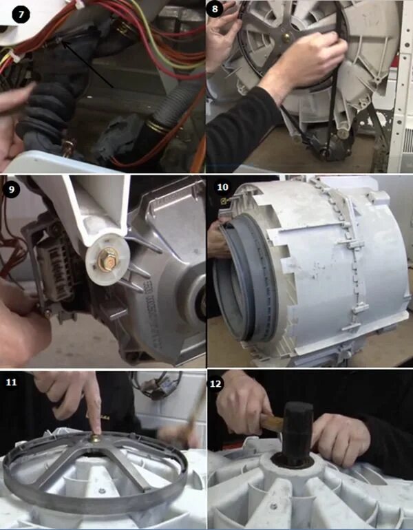 Как разобрать барабан стиральной машинки. Индезит WISN 82 подшипники барабан. Шатается барабан стиральной машины Индезит 5125.