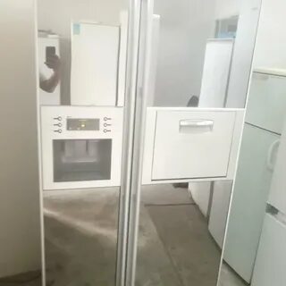 Зеркальный холодильник