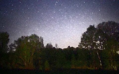 Ночное небо в ясную