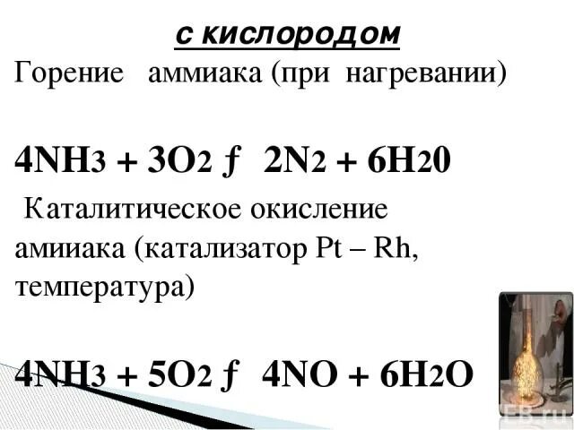 Горение аммиака. Горение аммиака в кислороде. Горение аммиака с катализатором. Горение аммиака в кислороде уравнение. Уравнение горения аммиака