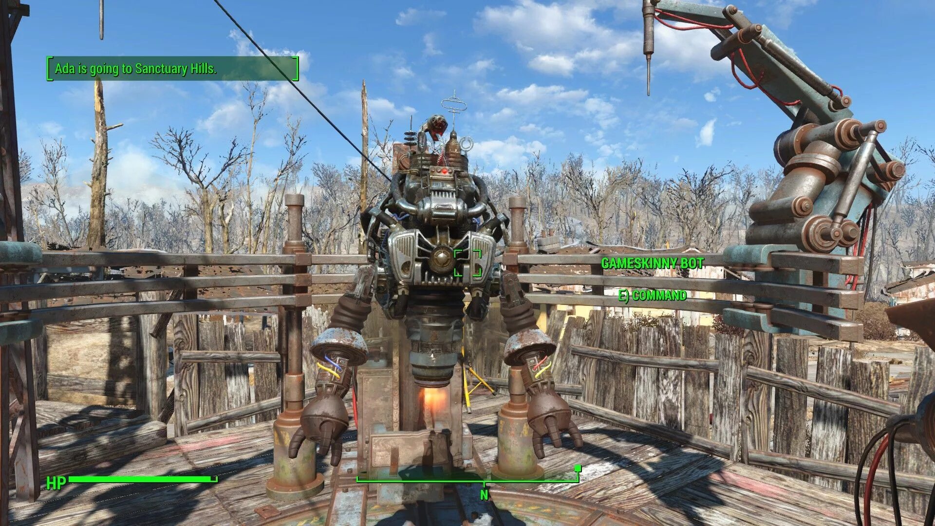 Fallout 4 монитор. Fallout 4: Automatron. Аутоматрон фоллаут 4. Fallout 4 DLC Автоматрон. Fallout 4 Automatron ада.