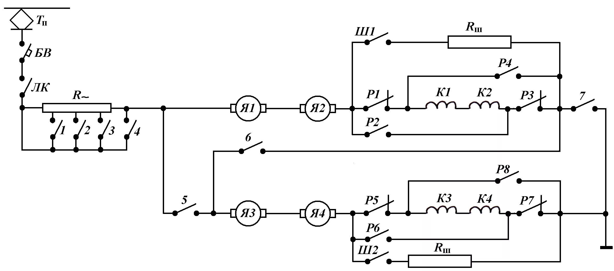 ЭПМ 8 схема электрическая принципиальная. Схема испытания электродвигателя переменного тока. Электрическая схема пэ2м. Принципиальная электрическая схема силовых цепей электропривода. Пускатели постоянного тока