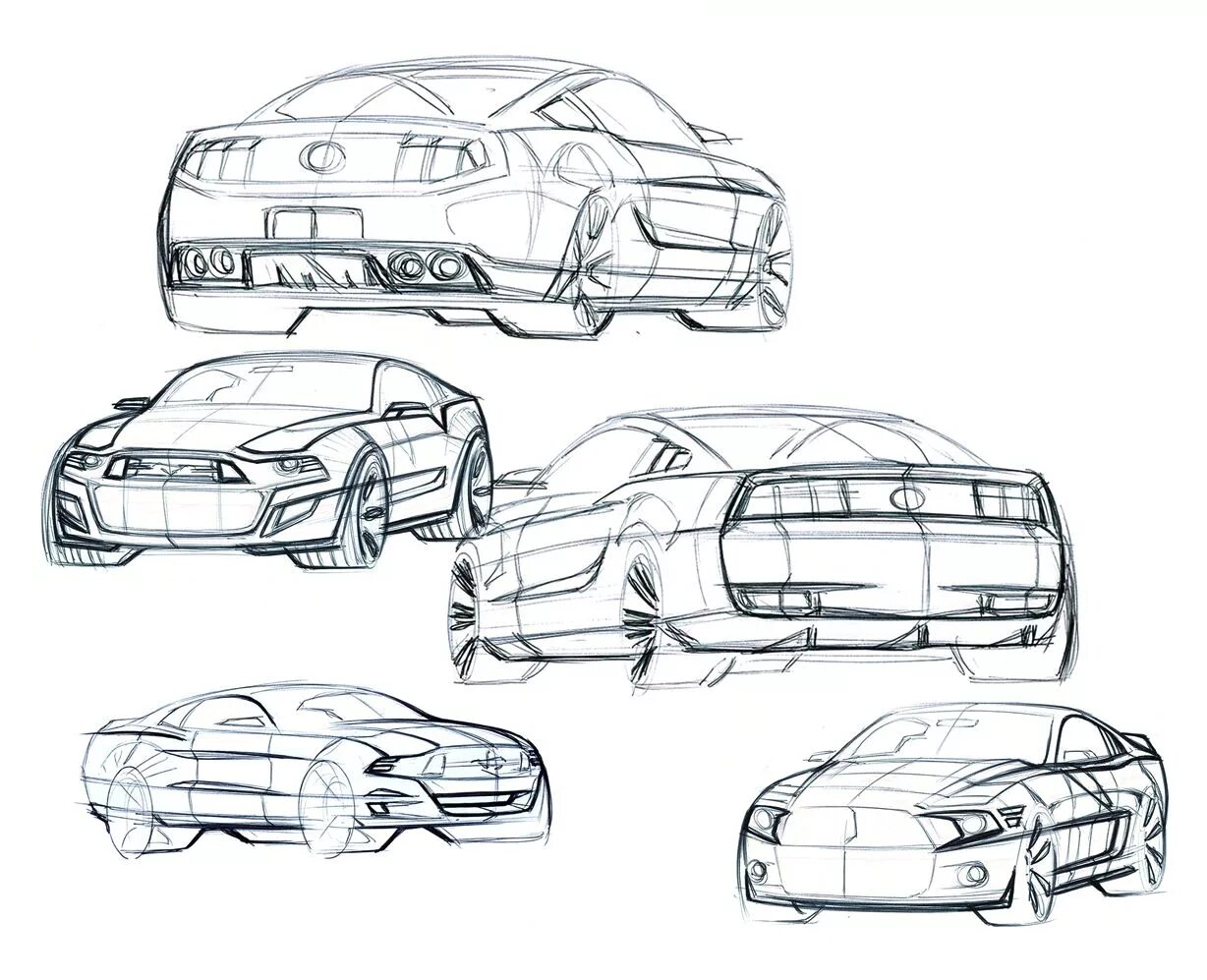 Ford Mustang Shelby gt500 Blueprints. Эскиз автомобиля. Автомобиль рисунок. Машина скетч. Со всех сторон сразу