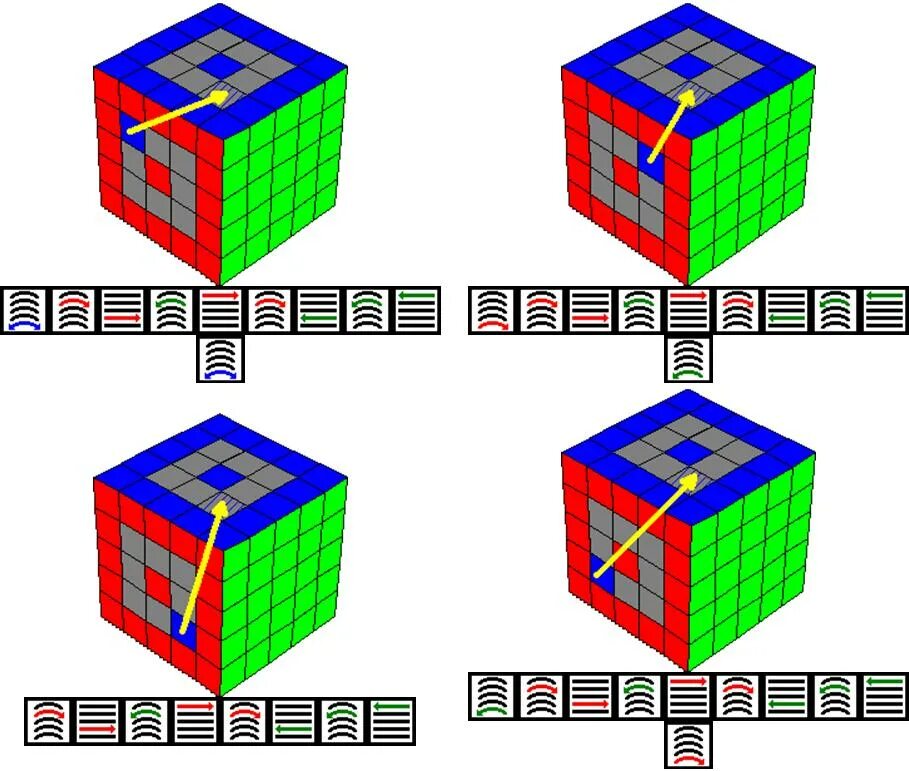 Кубик 5х5 сборка схема. Кубик рубик 5х5 схема. Кубик Рубика 5х5. Кубик Рубика 5x5 паритеты. Кубик Рубика 5х5 паритеты.