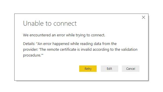 Error happened