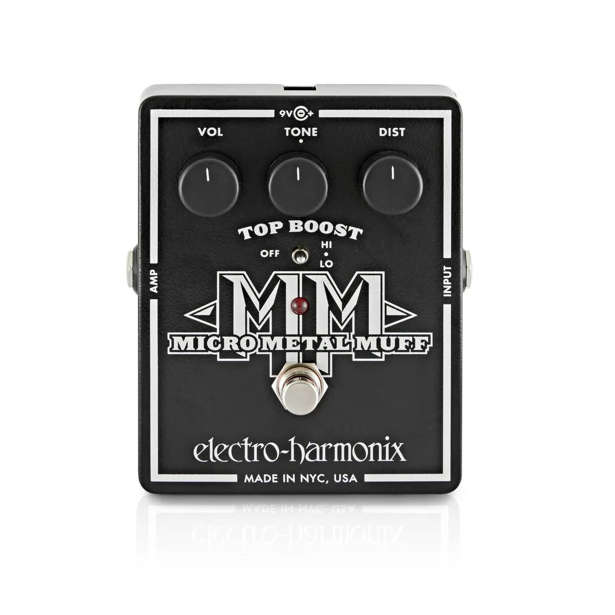 Electro-Harmonix Micro Metal muff. Metal muff Nano EHX. Metal muff Top Boost. Distortion muff.