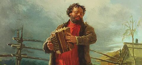 Картина русский мужик