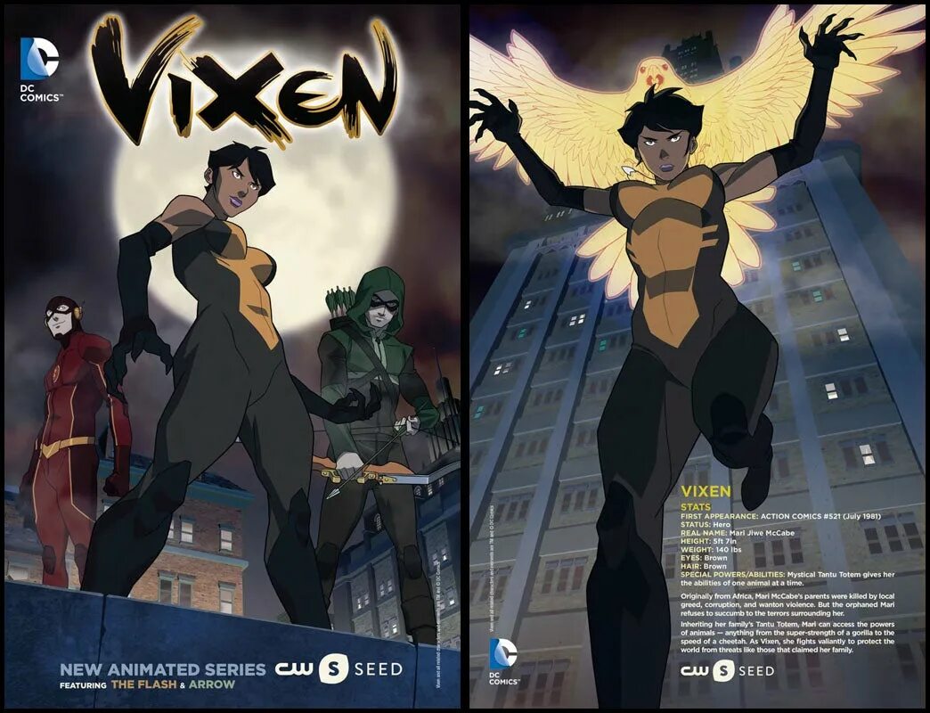 Vixen перевод. DC Виксен.