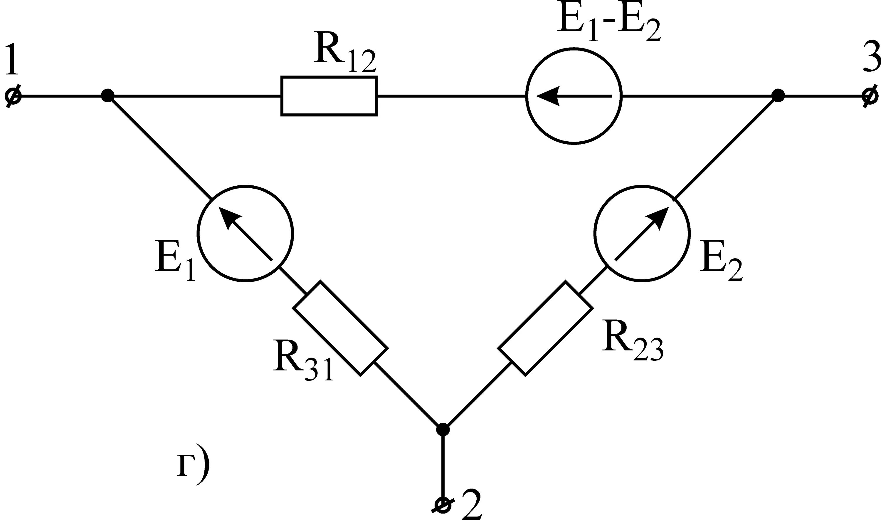 Схемы э д с. ЭДС схема цепи. Схема треугольник сопротивление. Схема цепи постоянного тока 6 резисторов. 2 Источника ЭДС В схеме.