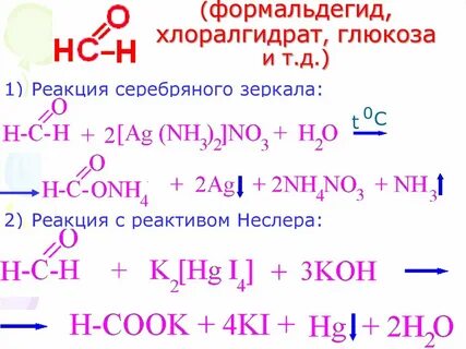 Соли формальдегида