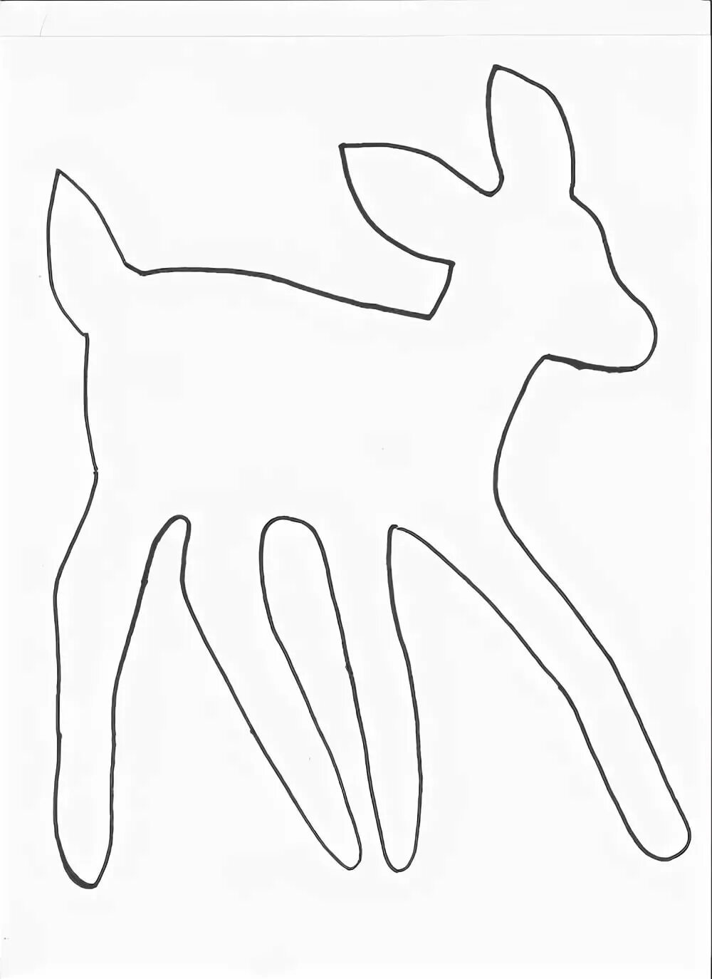 Трафарет "олени". Олененок шаблон для вырезания из бумаги. Новогодний олень трафарет. Трафарет оленя для аппликации. Олененок шаблон для вырезания из бумаги.