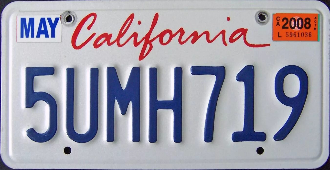 Номерные знаки Калифорнии. Американский номерной знак автомобиля. Калифорния номера машин. Номера Калифорнии автомобильные. Номера с надписью купить