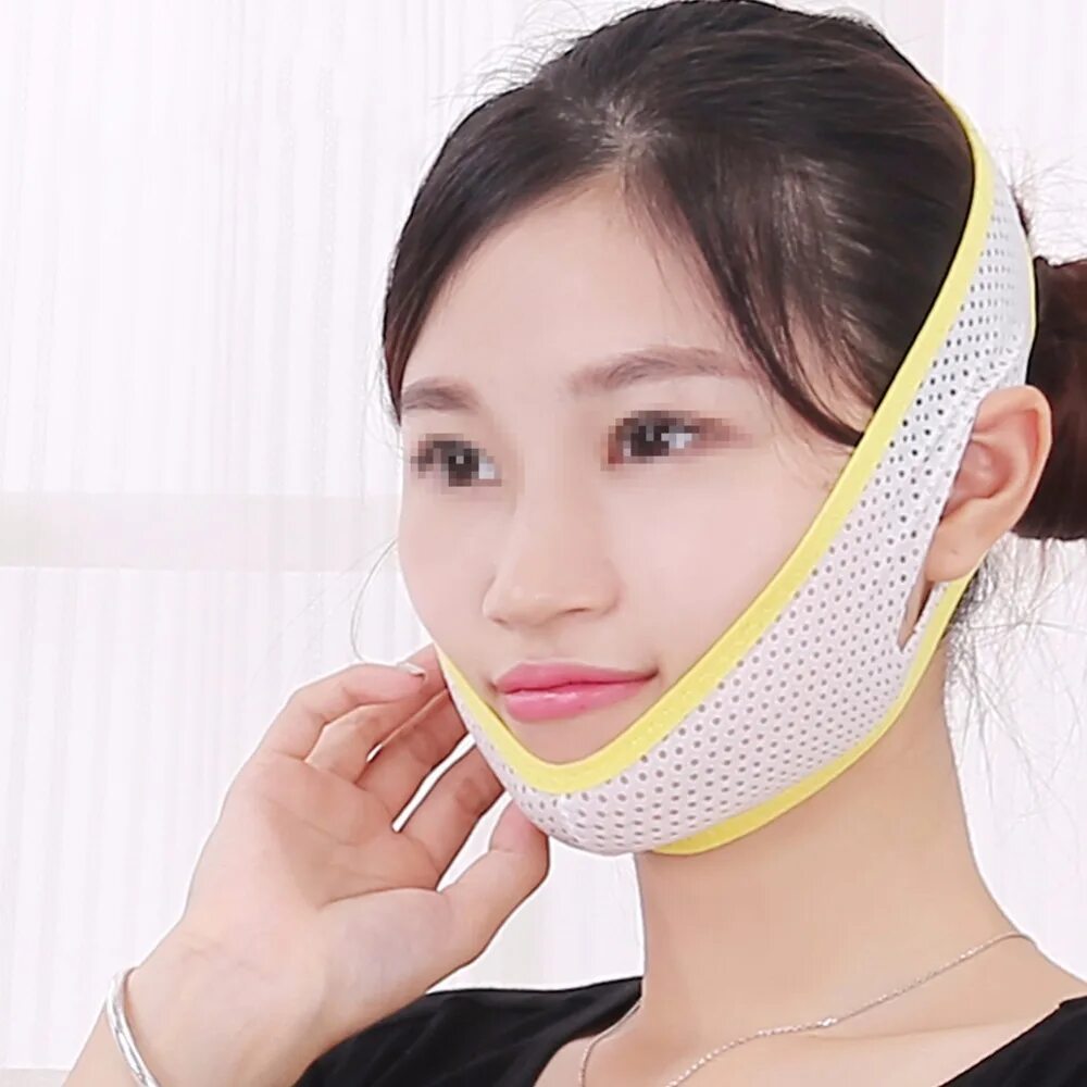 Бандаж для лица подтягивающий. Face lifting mask маска бандаж. Маска slim face lift. Маска-бандаж для коррекции овала лица. Бандаж для лица от второго подбородка.