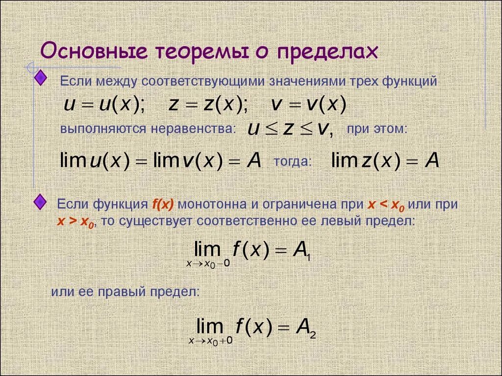 Замечательные теоремы. Предел функции теоремы о пределах функции. Предел функции в точке теоремы о пределах. Теорема о пределе трех функций. 3. Предел функции в точке.