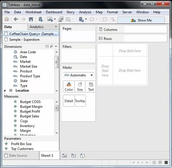 Tableau data source. Tooltip tableau. блендинг. blending.