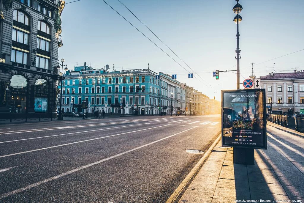 Невском спб отзывы. Утро на Невском проспекте.