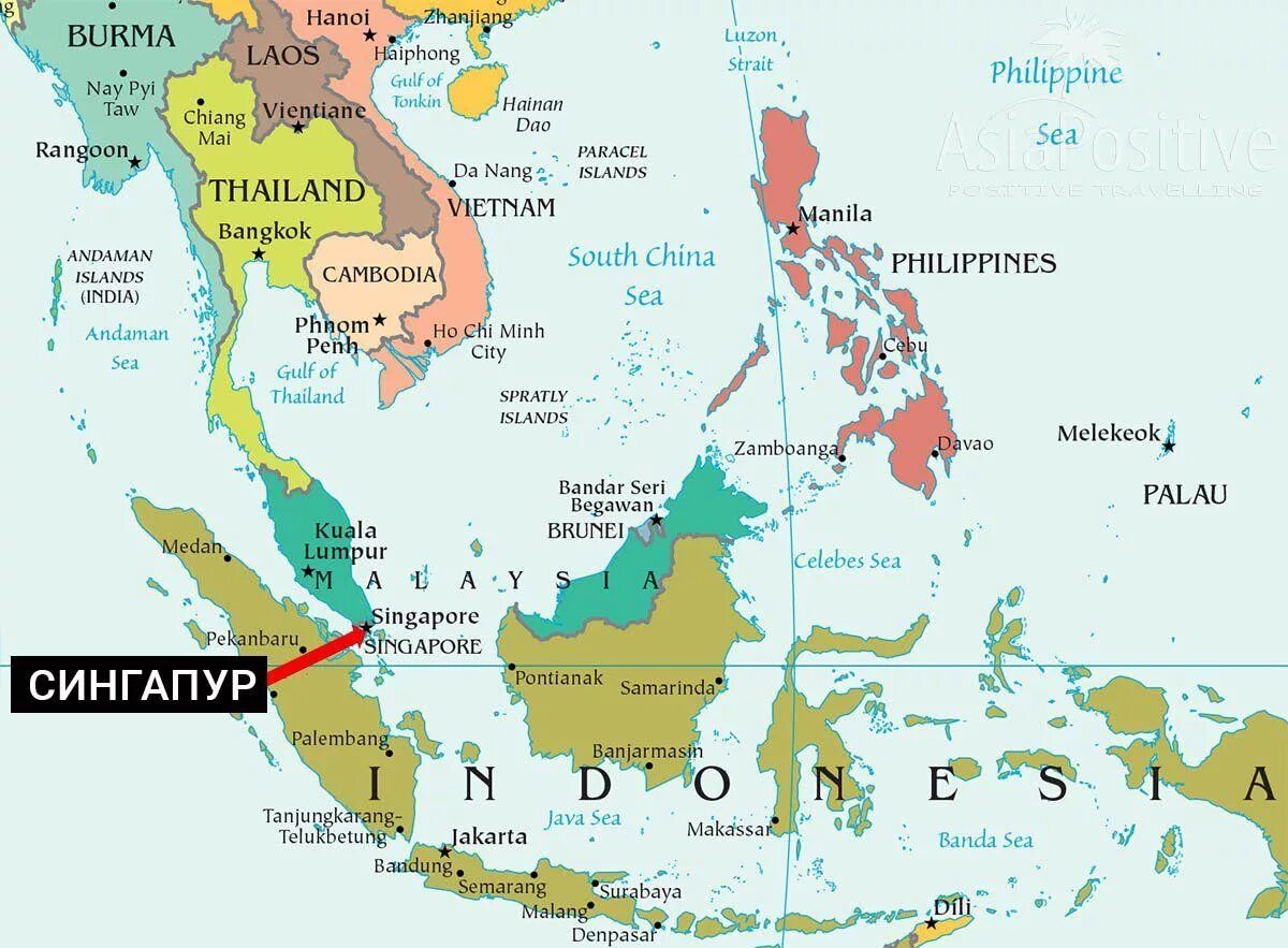 Малайзия политическая. Сингапур на карте Юго Восточной Азии. Сингапур на карте Азии. Малайзия и Сингапур на карте.