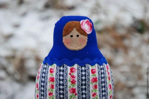 Мягкая игрушка матрешка
