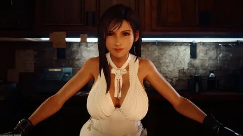 Final Fantasy VII Remake - Tifa's Breasts Are Constantly Change Size -...