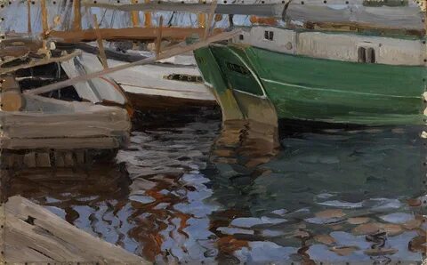 Лодки в архангельском