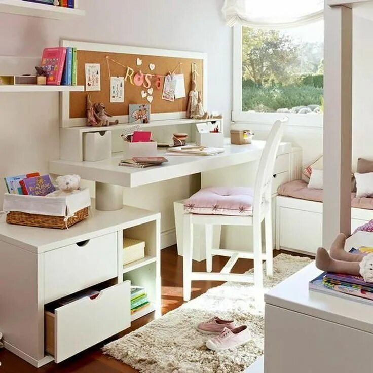21 Cozy Workspace Bedroom Design And Decor Ideas Bedroom desk decor, Bedroom des