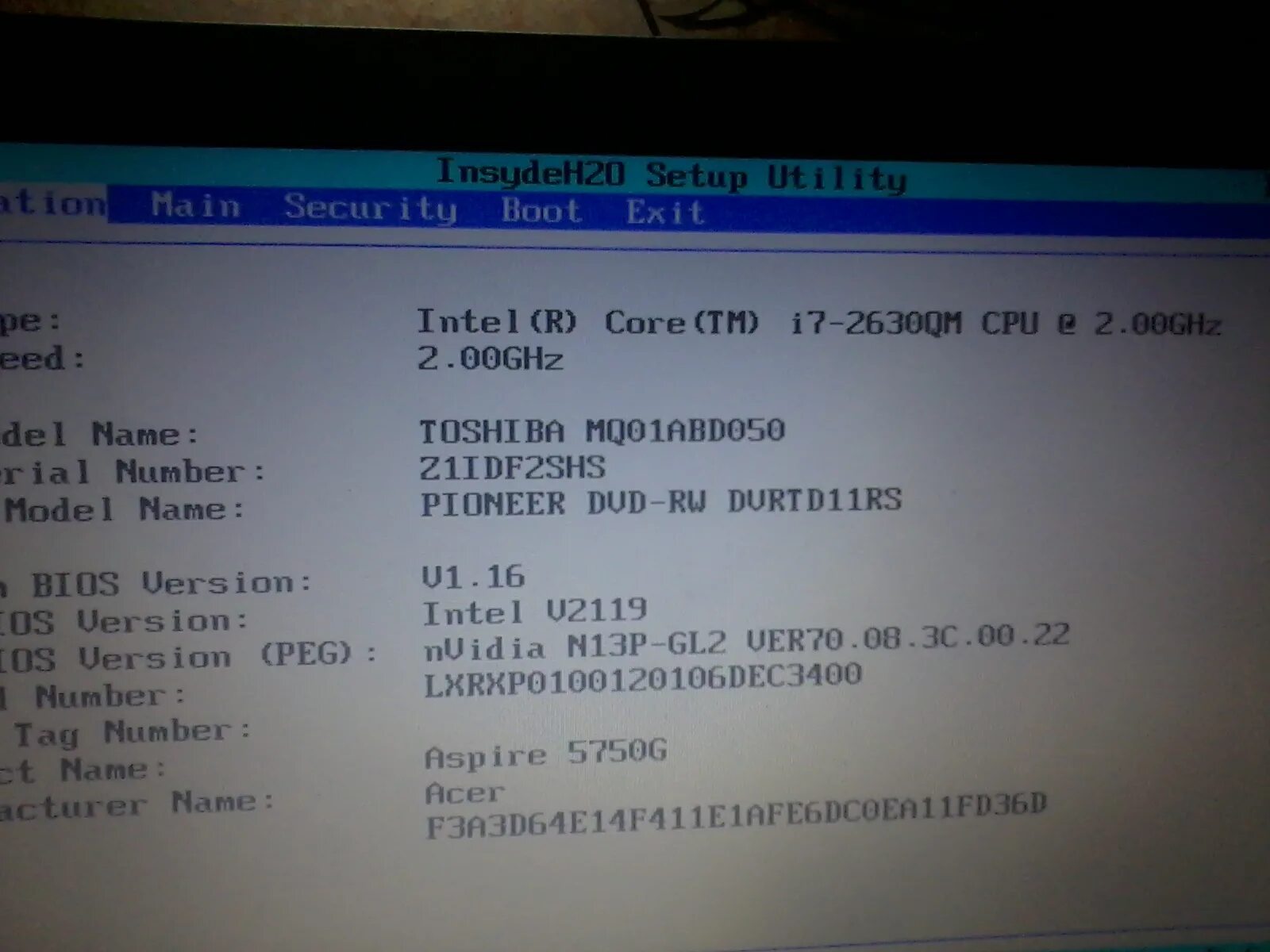 Aspire 5750g биос. Джампер биоса Acer 5750g. Как на ноутбуке леново разогнать процессор. Intel Core i7 4702mq фото в биосе. Lenovo не видит ssd