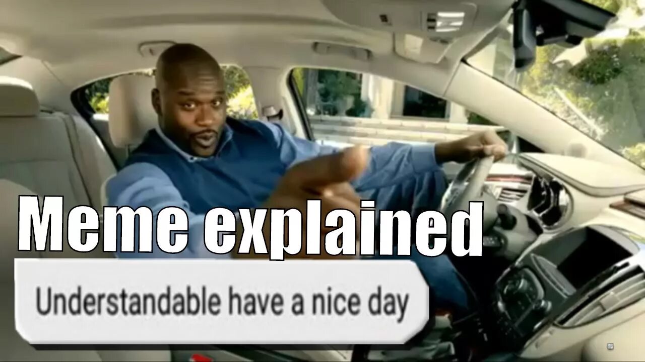 We have understanding. We have understanding