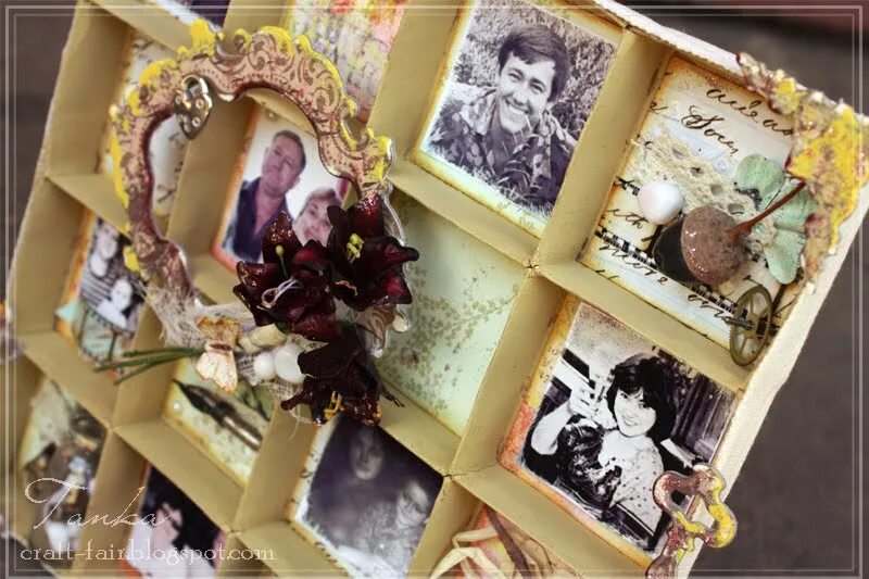 Идеи подарка на 70 лет. Фоторамка из конфетной коробки. оригинальный подарок маме на 60 лет. фоторамки из коробок от конфет. оригинальный подарок из фотографий своими руками.
