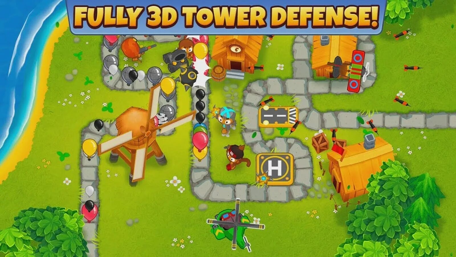 Балун ТД 6. Bloons Tower Defense 6. Tower Defense игры Coop. Игра bloons td 6