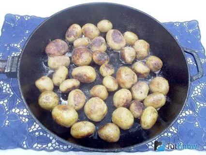 Жареная в масле картошка