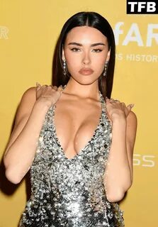Madison Beer Shows Off Her Boobs at the 2022 amfAR Gala Los Angeles (60 Pho...