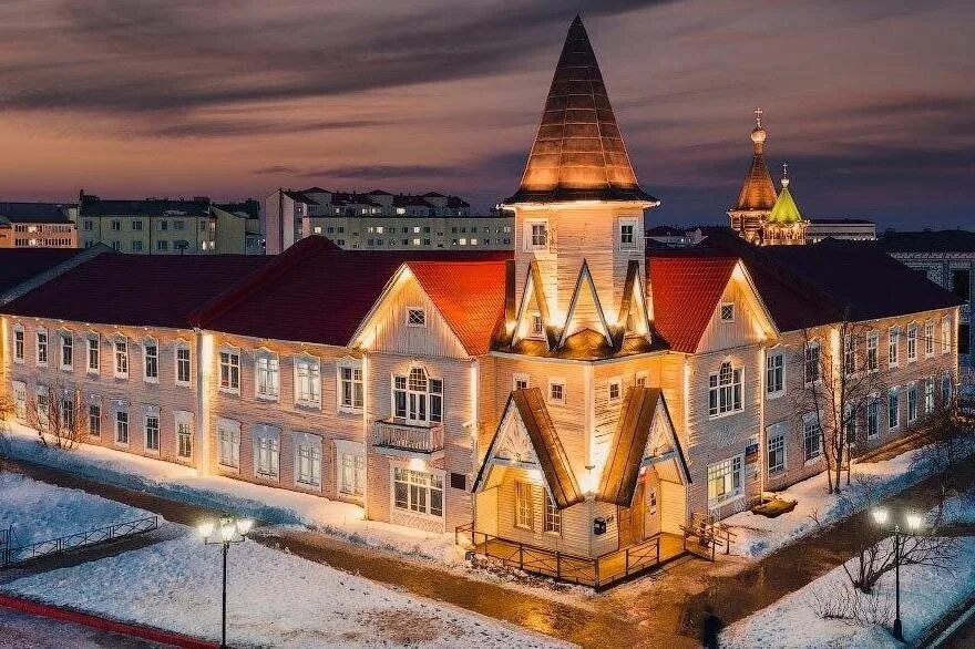 Нарьян-Мар с высоты - северный город у Белого моря" в блоге "Города и сёла Росси